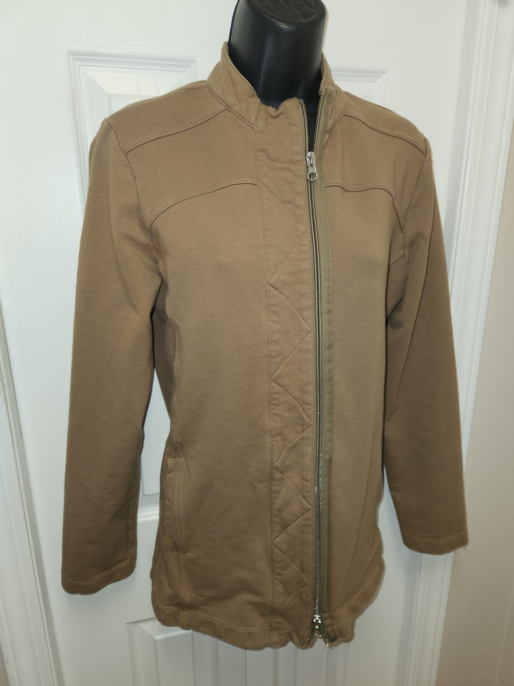🍉Neon Buddha Zip-Front Jacket